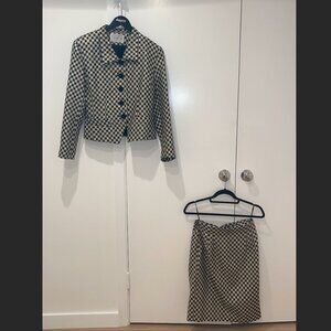 Caroline Charles London 2-piece set blazer and skirt